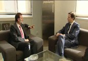 Mariano Rajoy recibe a Nick Clegg en Génova