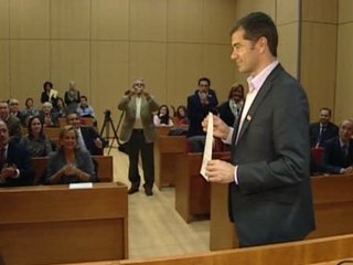 Toni Cantó recibe su acta de diputado