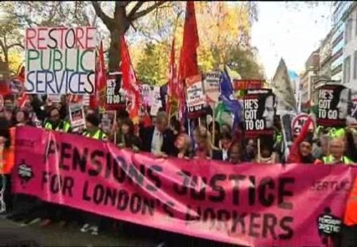 Las calles de Londres en pie de guerra