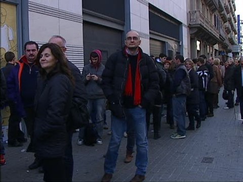 Colas para conseguir entradas para The Boss