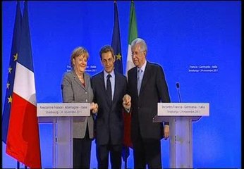 Merkel no da su brazo a torcer y rechaza los eurobonos