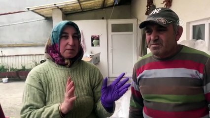 Acıpayam'da deprem - Uçarı mahallesinde bazı evlerde çatlaklar oluştu - DENİZLİ