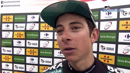 Tour de Catalogne 2019 - Le numéro de Davide Formolo sur la dernière étape en Catalogne