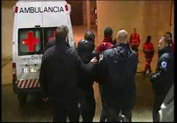 Un paraguazo al asistente obliga a suspender el Granada-Mallorca