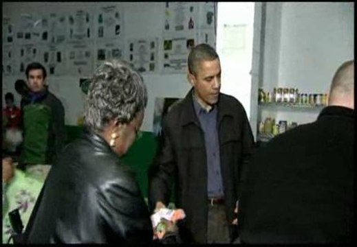 Los Obama más solidarios