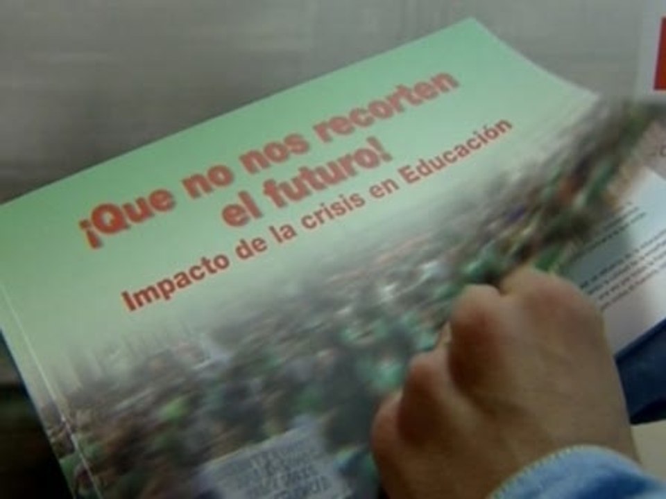 CCOO advierte del "fraude social" de los recortes educativos