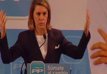 Cospedal: "Los que nunca han protestado van a protestar muchísimo"