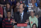 Rubalcaba reclama a los progresistas el 'voto útil' para el PSOE