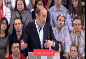 Rubalcaba: "No es lo mismo izquierda que derecha"