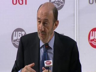 Rubalcaba: "Si las encuestas van mal, hay que trabajar más"