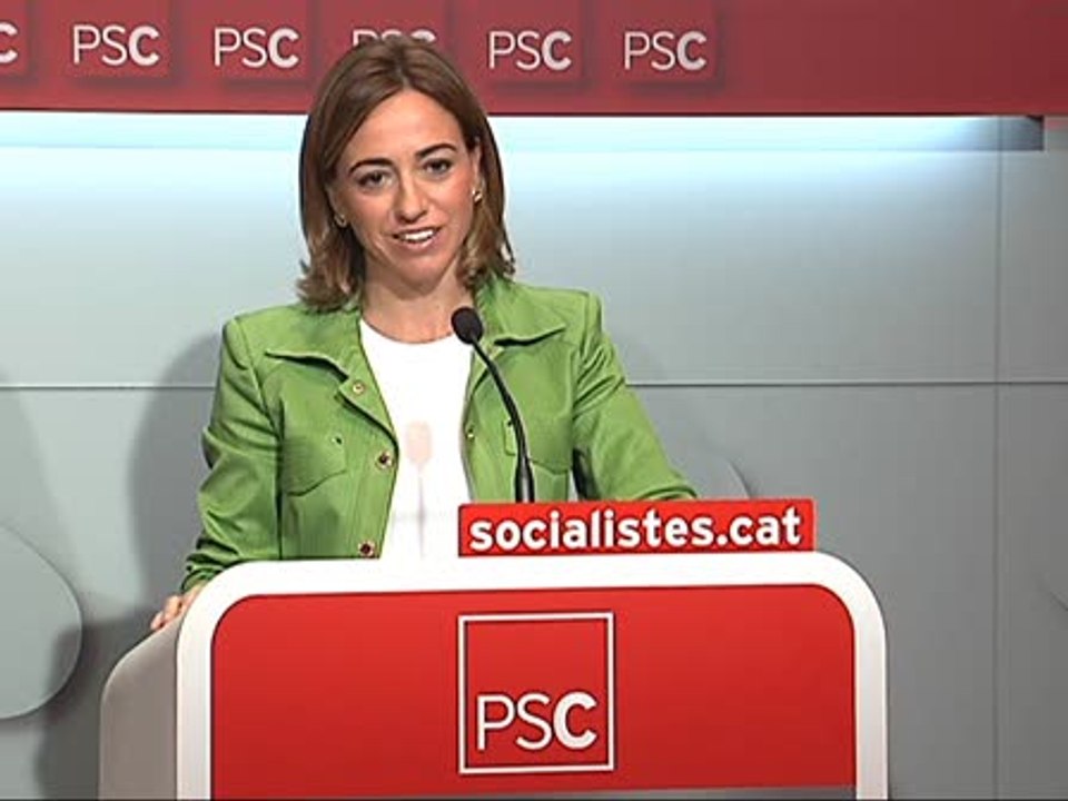 Chacón: "El Gobierno sigue apostando por Catalunya"