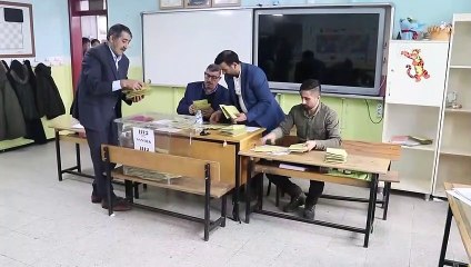 Oy sayım işlemi başladı - AĞRI