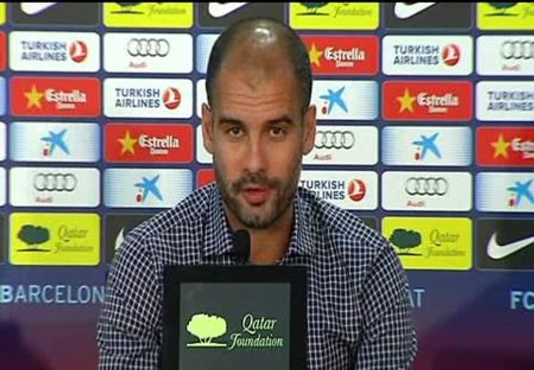 Guardiola: "Si el Madrid está tres puntos por delante es porque lo han hecho mejor"