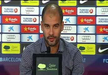 Guardiola: "Si el Madrid está tres puntos por delante es porque lo han hecho mejor"