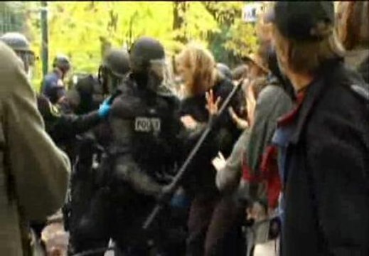 Más de 60 indignados detenidos en EEUU