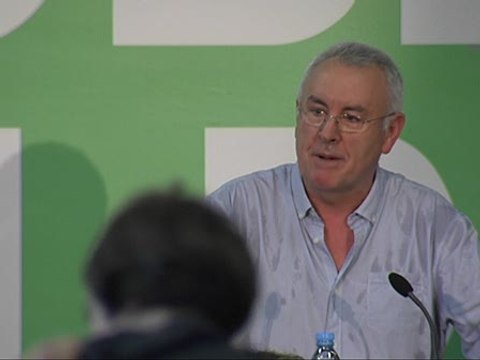 Cayo Lara habla sobre el debate Rajoy-Rubalcaba