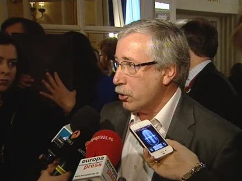 Toxo pide más Gobierno para sostener el euro