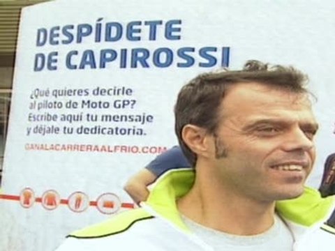 Homenaje a Loris Capirossi en Valencia