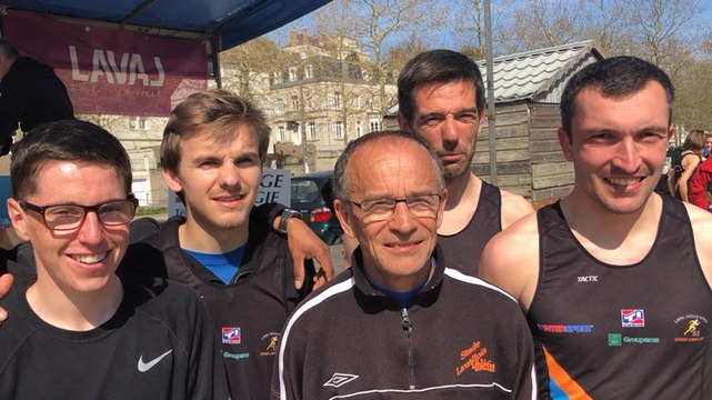 Laval agglo athlétisme gagne le 7e Ekiden