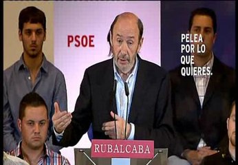 Rubalcaba califica de "dantesca" la crifra de paro