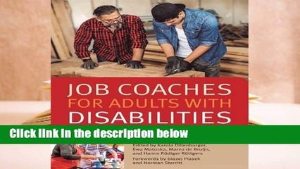 Job Coaches for Adults with Disabilities: A Practical Guide  Review