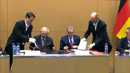 Signature de l'accord parlementaire franco-allemand - version courte - Lundi 25 mars 2019
