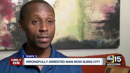 Wrongfully arrested man now suing City of Tempe