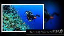 Tips You Need to Follow in Your First Time Diving