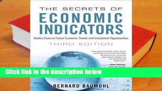 About For Books  The Secrets of Economic Indicators: Hidden Clues to Future Economic Trends and