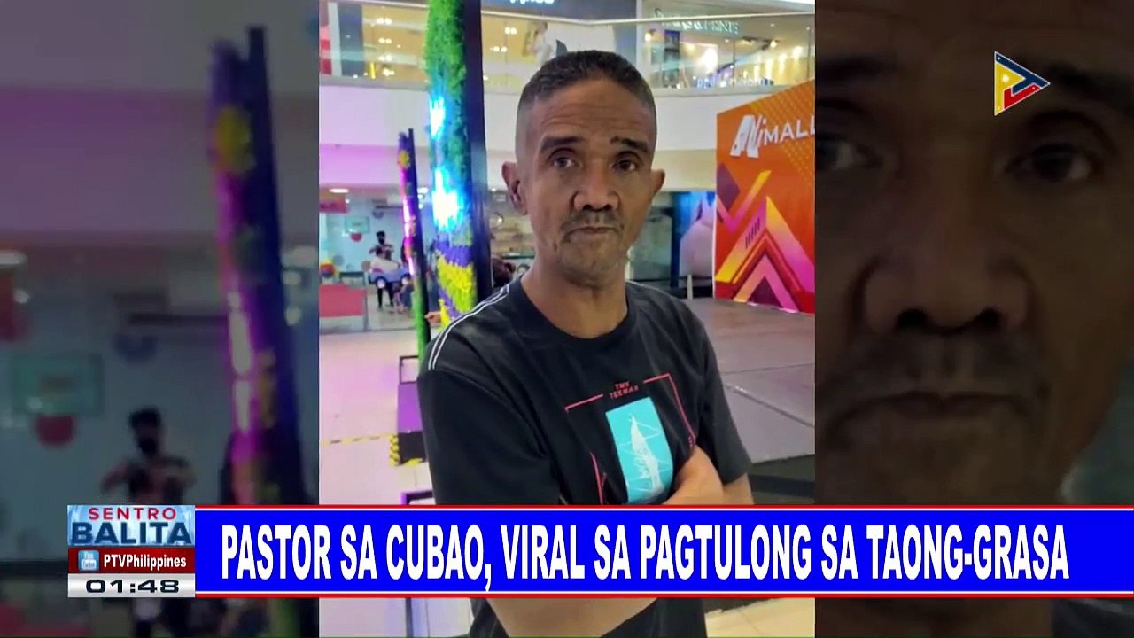 Pastor sa Cubao, viral sa pagtulong sa taong-grasa