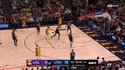 [VF] NBA : Le Jazz s'amuse face aux Lakers privés de LeBron