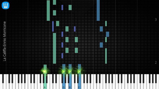 [Piano Solo]La Califfa, Ennio Morricone-Synthesia Piano Tutorial
