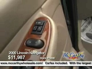 2000 Lincoln Navigator Available at McCarthy Wholesale, San Luis Obispo, CA