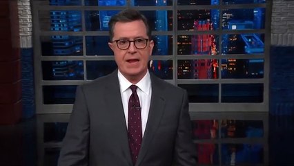 Télécharger la video: Stephen Colbert Jokes Putin Knows What He's Talking About Unlike 'Numbnuts' Trump