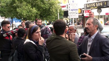 Mağazada omuz kavgası çıktı, bir kişi bıçakla yaralandı