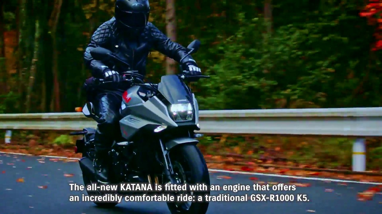 Suzuki KATANA Driving Overview