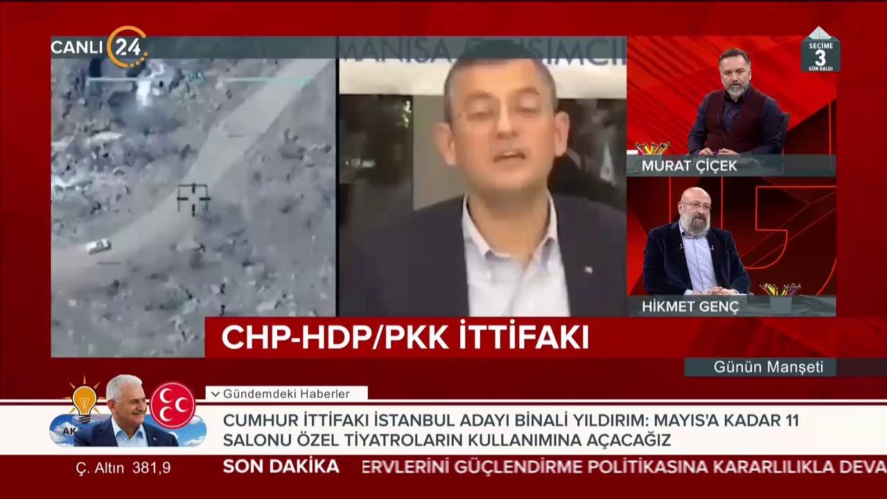 Özgür Özel'e kapak
