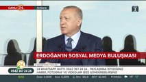 Başkan Erdoğan sosyal medyada gençlerle buluştu