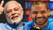 Shikhar Dhawan ने Mission Shakti पर Modi और ISRO की जमकर तारीफ की | वनइंडिया हिंदी