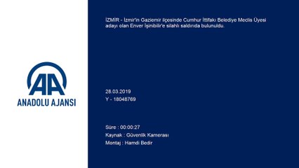 Cumhur İttifakı Meclis Üyesi adayına silahlı saldırı - İZMİR