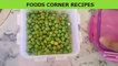 Preserve Green Peas - Frozen Peas - Frozen Matar_ Store Green Peas