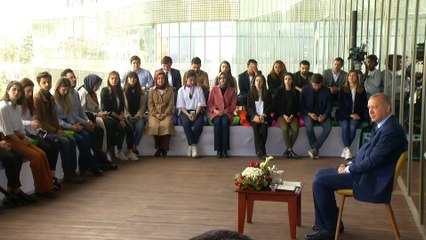 Cumhurbaşkanı Erdoğan: 'Gençliğimizin meşru olmayan yerlere sapmasını istemiyorum' - ANKARA