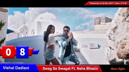 Top 10 Most Liked Indian/Bollywood Songs of All Time on Youtube | Hindi Punjabi Songs