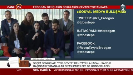 Başkan Erdoğan Özel Yayını