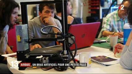 Tarn : un bras artificiel pour une petite fille grâce à Airbus