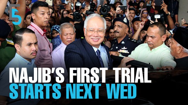 EVENING 5: Najib’s SRC trial starts Apr 3