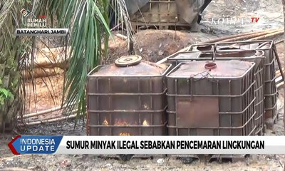 Sumur Minyak Ilegal di Batanghari Sebabkan Pencemaran Lingkungan