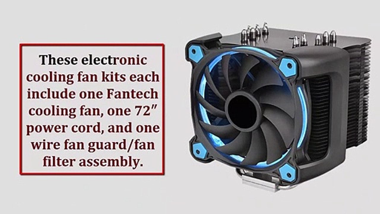 Cabinet Cooling Fan Kits