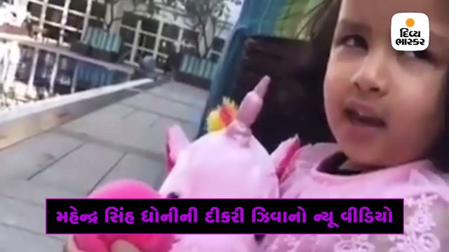 આ પહેલા તમે ઝિવાનો આટલો ક્યૂટ વીડિયો ક્યારેય નહીં જોયો હોય