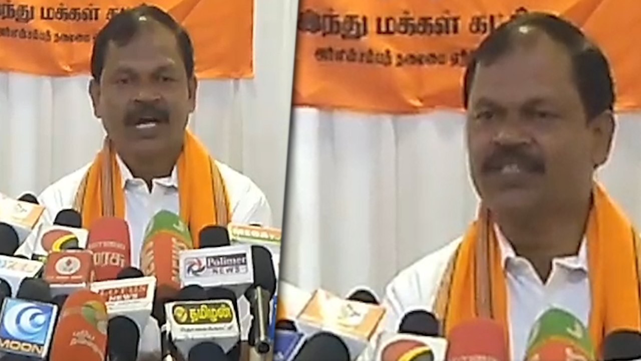 Arjun Sampath Speech: கோவை சிறுமி வழக்கில் குற்...